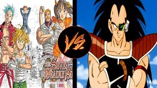 Raditz vs The Seven Deadly Sins