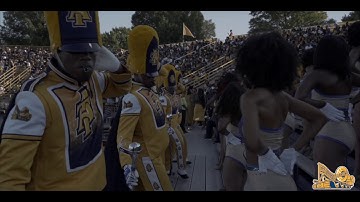 NCAT Marching Into Stands 2019