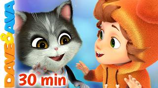 five little kittens jumping bed dave ava nursery rhymes