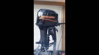 1999 Mercury 40 HP Tiller Outboard