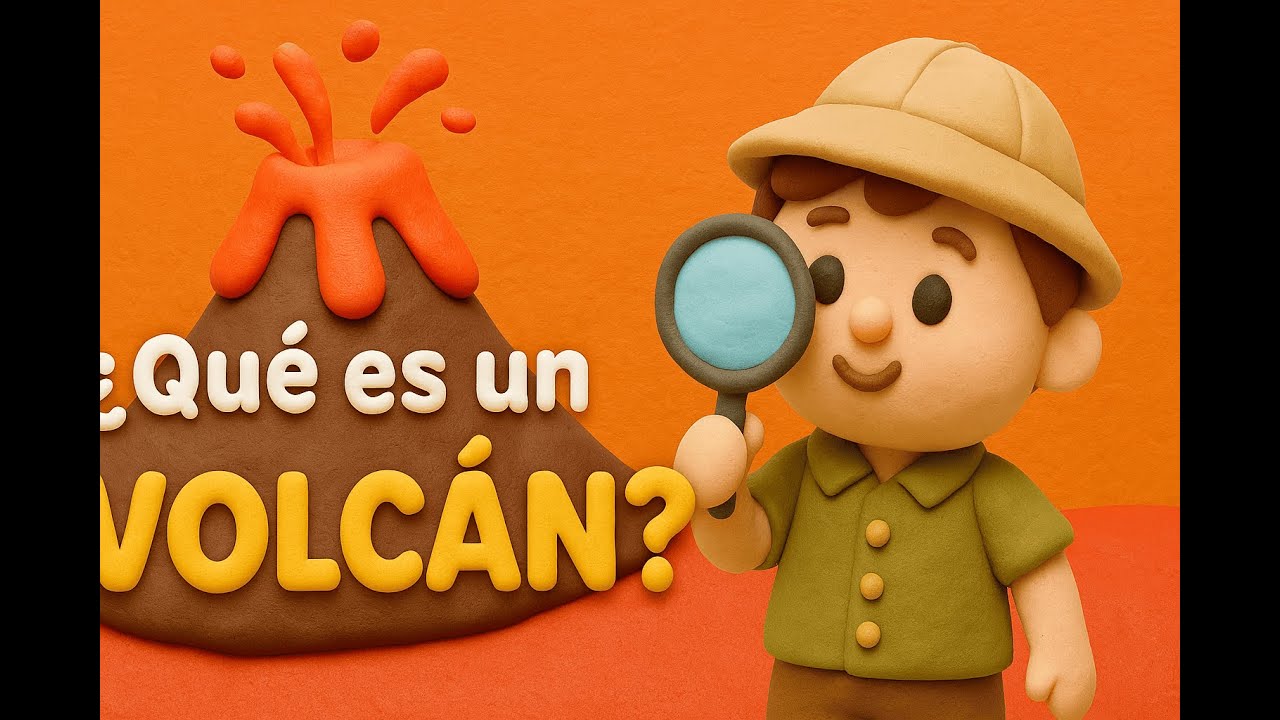 ¿Qué es un volcán? Ciencia para niños en 5 minutos