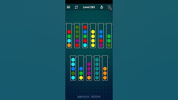 Ball Sort Puzzle Level 283