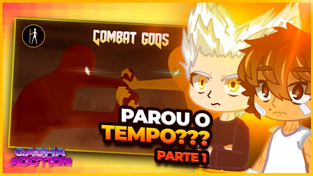 Lutadores reagindo ao vídeo - | Combat Gods Parte 1 • Jhanzou | Gacha Life 👊