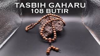 Tasbih Kayu Gaharu Super ASLI 108 Butir Agama Buddha Buddist Biksu