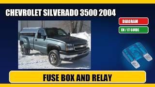 Fuse box location and diagram: chevrolet silverado_3500 2004 - Schema fusibili