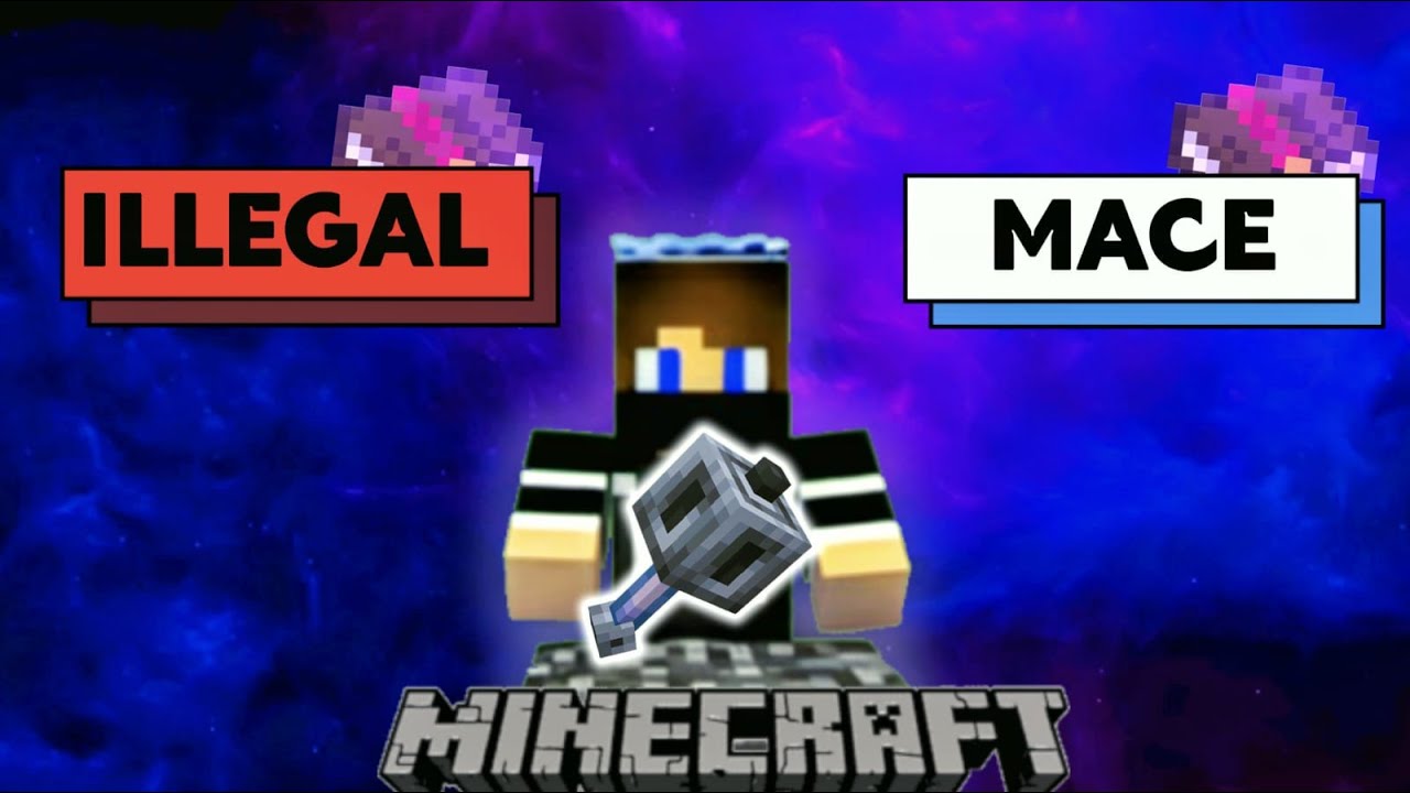 I Found The ILLEGAL Mace in This Minecraft Server... 😱 - YouTube