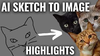 Infinite Images From Sketches! AI Application Highlights in 2021 #shorts