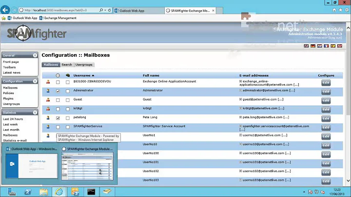 SEM - SPAMfighter Exchange Module - Installation and Configuration with Exchange 2013