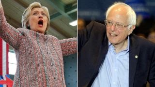 Clinton, Sanders hold rallies across Calif. ahead of primary - YouTube