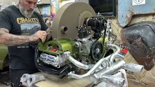 How To Build An Engine For a Karmann Ghia in 90 Seconds (or less)