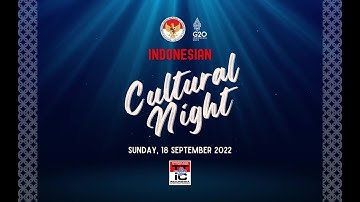 INDONESIA CULTURAL NIGHT