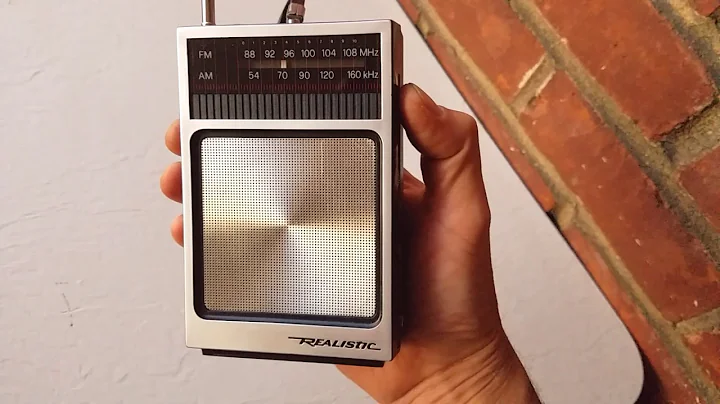 Realistic 12-714a AM FM radio