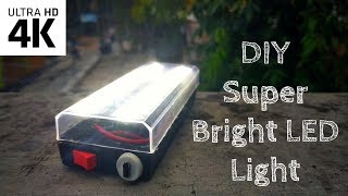 How to make Super Bright Flash Light With LED - DIY: Super Bright Light | Creative Creator