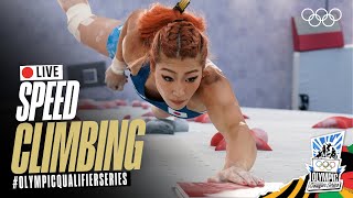 🔴 LIVE Speed Climbing: Women’s & Men's Finals! | #OlympicQualifierSeries