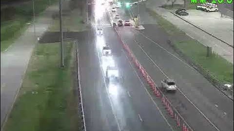 I-895 N Of Harbor Tunnel Traffic Camera 11/8/2025 6:35 PM - 11/9/2025 12:46 AM (Night - Midnight)