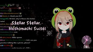 Evil Neuro sings Stellar Stellar by Hoshimachi Suisei [Karaoke Cover Version] w/subtitle