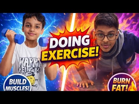Excercise at home //bhavik and jatin// @BJgamingsquad 