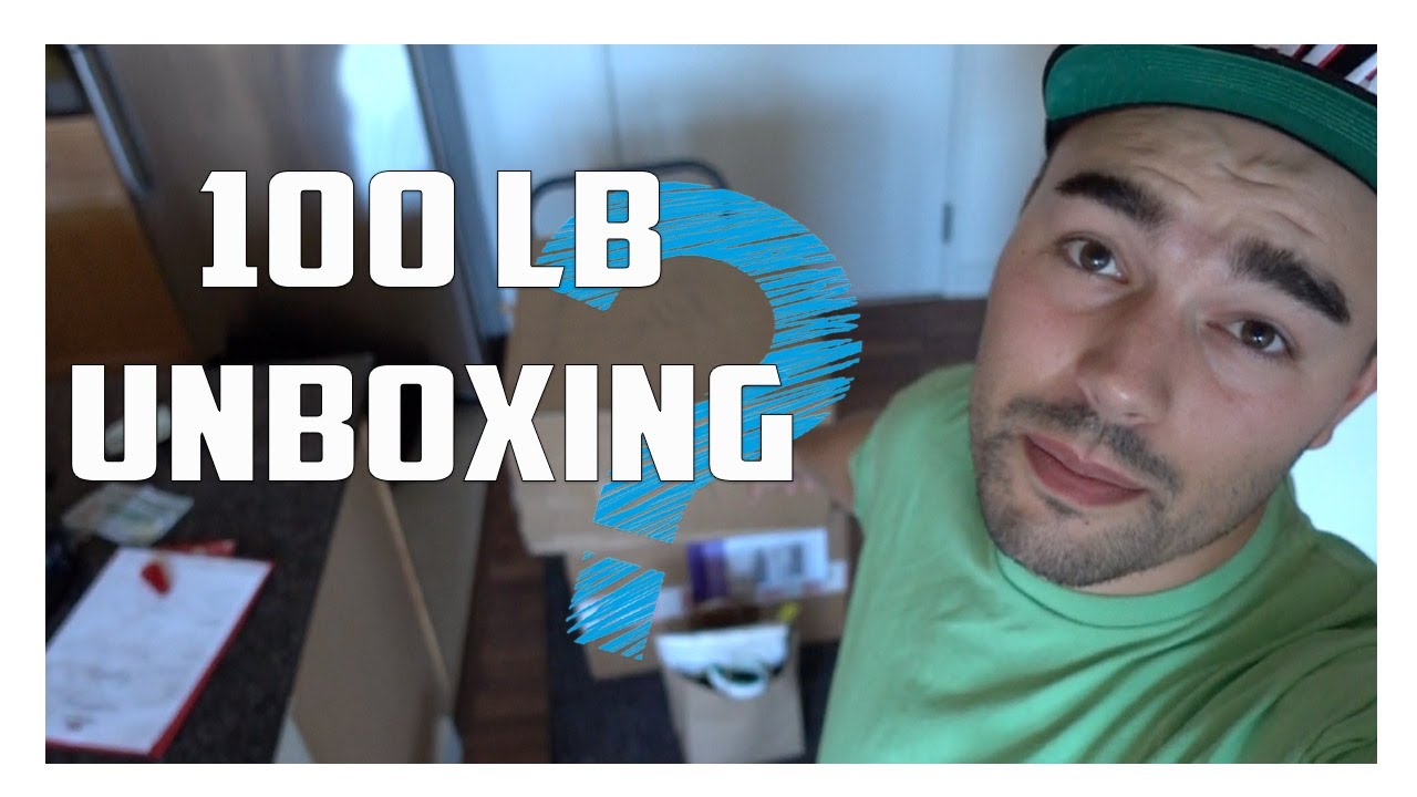 100 POUND Sneaker Unboxing!
