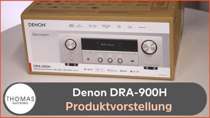 900H - Présentation DRA de l\'amplificateur DENON YouTube -