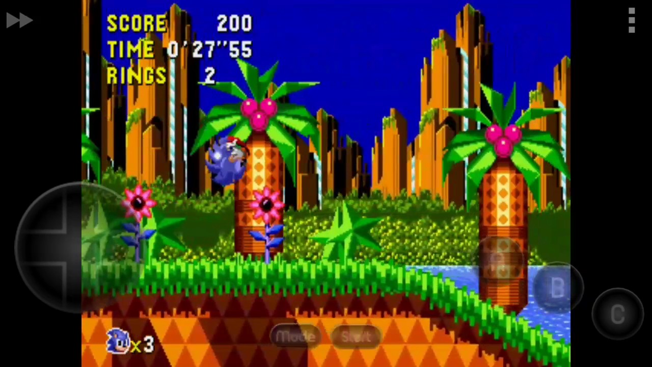 Sonic CD Spin Dash - Sega Mega CD - YouTube