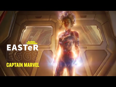 Captain Marvel Easter Eggs + Fun Facts | Rotten Tomatoes