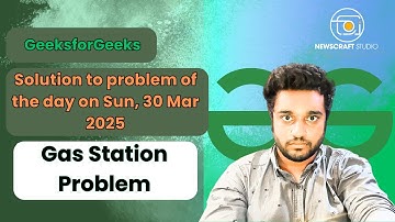 Gas Station Problem Solved  in JavaScript | GeeksforGeeks | POTD | Streak 120 | Sun, 30 Mar 2025