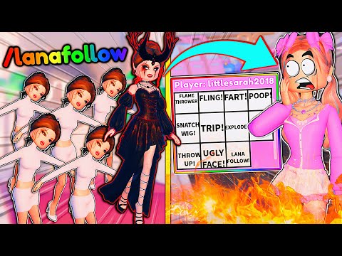 Turning DRESS TO IMPRESS Into A HORROR GAME With ADMIN COMMANDS They Got So Scared ROBLOX