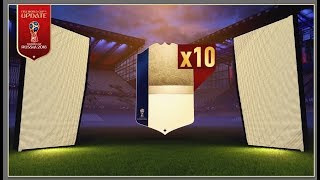 TWO BRAND NEW ICONS!! FIFA 18 WORLD CUP MODE - 10x GUARANTEED ICON PACK