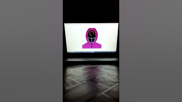 Squid game character using python #shorts #squidgame