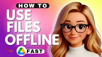 How to Use Google Drive Files Offline - 2025