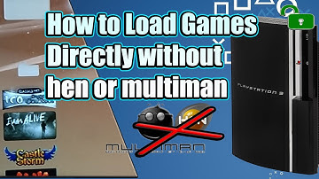 PS3 Game Injection | How to load Games directly w/o hen or multiman