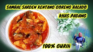 RESEP PRAKTIS SAHUR RAMADHAN II SAMBAL SARDEN KENTANG GORENG BALADO