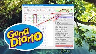 Ganar Lotería GANA DIARIO Generando Combinaciones de Números Automáticamente (Mapa Ley del Tercio)