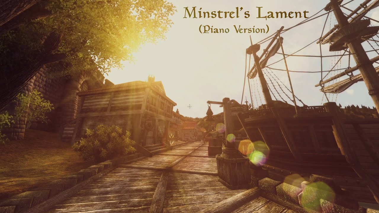 Minstrel's Lament (Piano Version) - The Elder Scrolls IV: Oblivion (Cover) by Caleb Hennessy