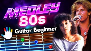 80er-Medley – Einfache Gitarrenlektion für Anfänger