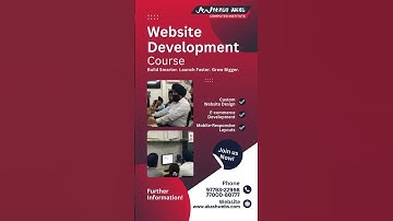 "Design Websites. Build Futures. Learn at Akashwebs!" #akashwebs #webdevelopment  #computereducation