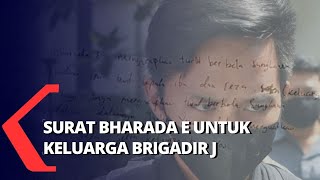 Surat Tulisan Tangan Bharada E untuk Keluarga Brigadir J, Minta Maaf hingga Belasungkawa Surat Tulisan Tangan Bharada E untuk Keluarga Brigadir J, Minta Maaf hingga Belasungkawa
