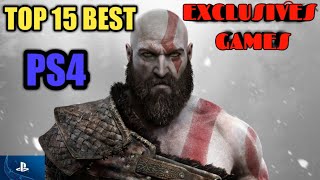 Exclusive Top 15 Best PS4 Exclusives Games Details
