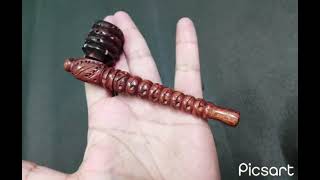 Newzenx® Rosewood Fine Crafted Pipe 5 Inch (12mm/Special Cone Screen)
