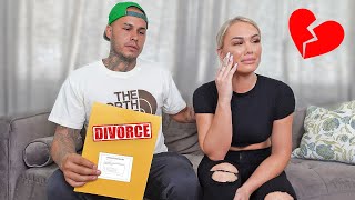 Were Getting A Divorce