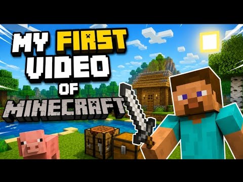 My first video of Minecraft - YouTube