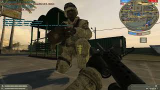 Battlefield 2 - Gulf of Aqaba / 128 bots (1000 tickets) / Veteran Difficulty