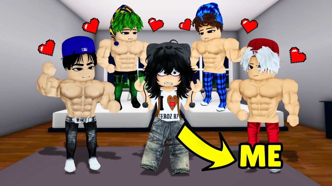 BOYS ONLY SLEEPOVER.. Ako lang babae? sa BROOKHAVEN! (ROBLOX RP TAGALOG)