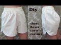 Short boxer com cós elástico DIY/ Luciete Vasconcelos Atelier