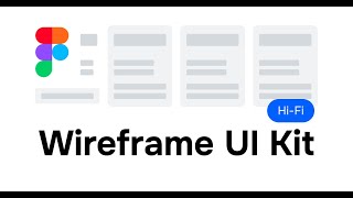 Wireframe UI Kit for Figma — by Seen Design Lab #figma #ui #seendesignlab