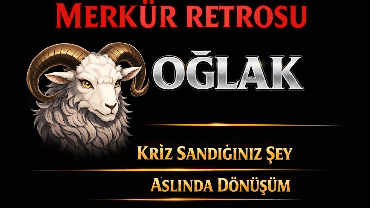 Oğlak Burcu - Yükselen Oğlak - Merkür Retrosu