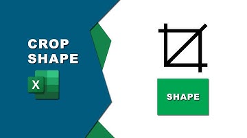 How to crop a shape in Excel