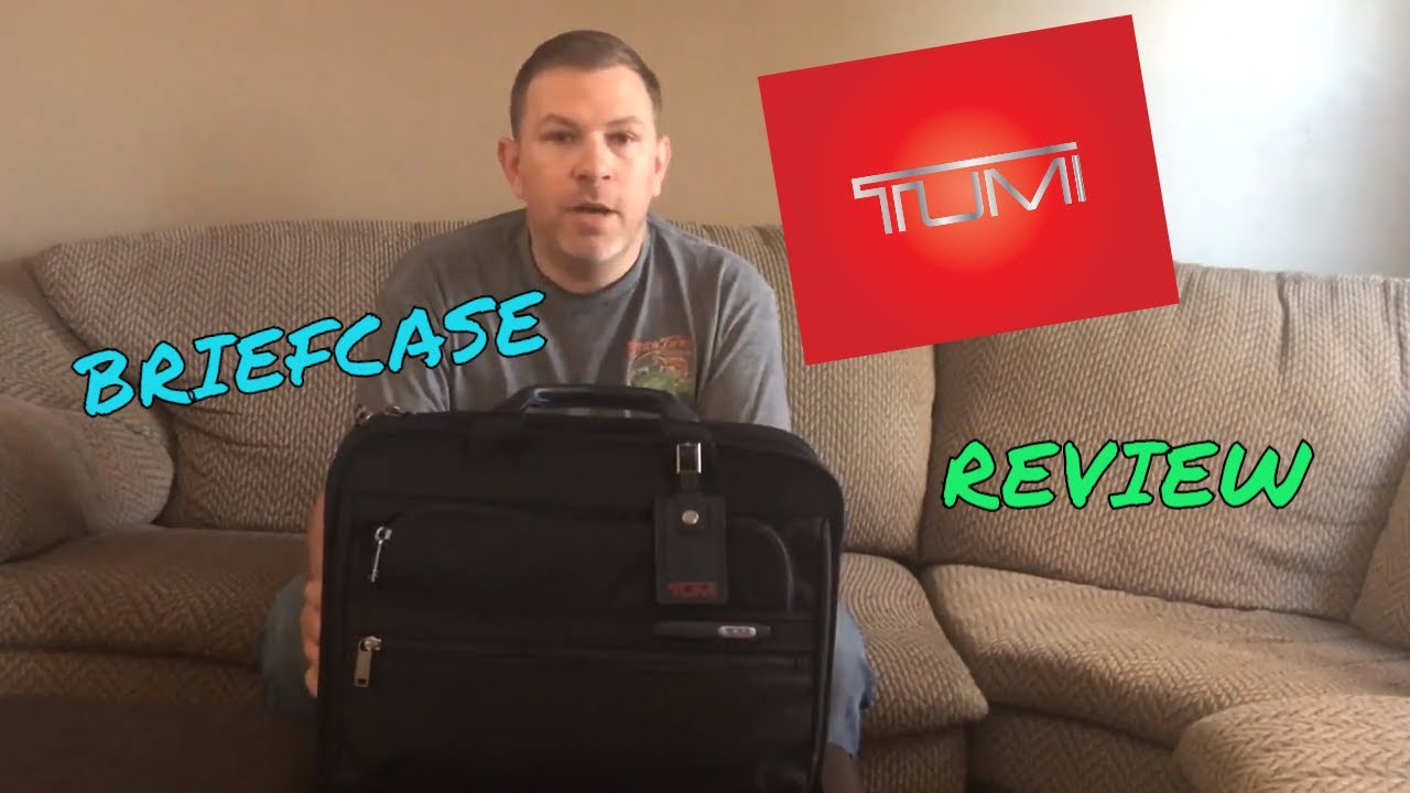 Tumi Alpha 2 Slim Briefcase Review (2019) Travel YouTube