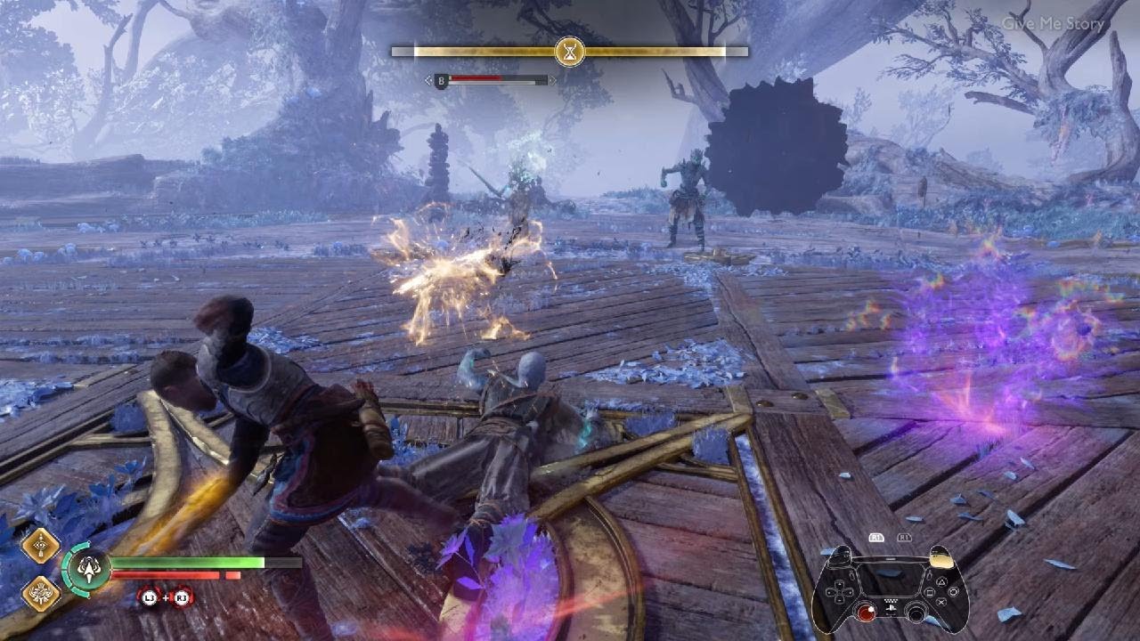 God of War Ragnarök Repel The Hel-Walkers [4K 60FPS PS5] - YouTube