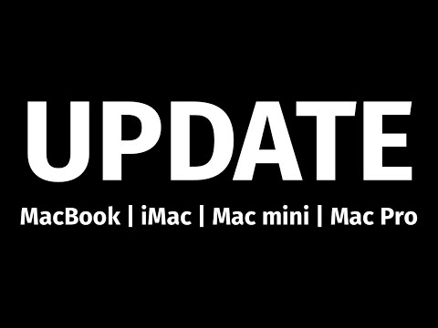 How to Update MacBook, iMac, Mac mini, Mac Pro in 2020